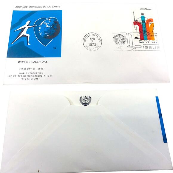 Journee Mondiale de la Sante - World Health Day 1972 Framed Art #50/100 - Picture 7 of 11